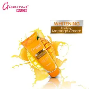 Glamorous Face Whitening Pacifying Massage Cream (175ml)