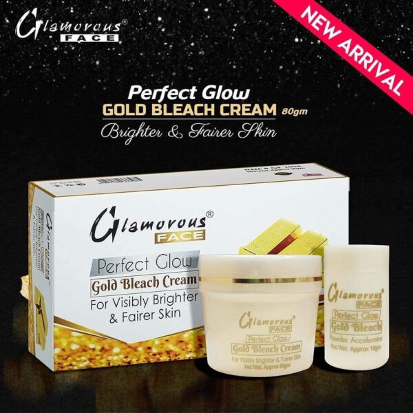 Glamourous Face Gold Bleach Cream Large Pack