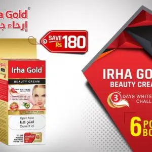 Irha Gold Beauty Cream 6 Pcs Box