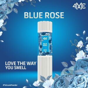 4ME Blue Rose Perfumed Talcum Powder Large