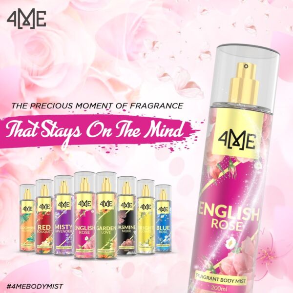 4ME English Rose Body Mist (200ml)