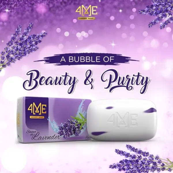 4ME Lavender Beauty Soap