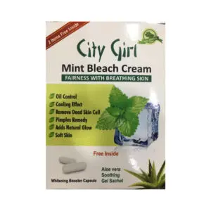 City Girl Mint Bleach Cream