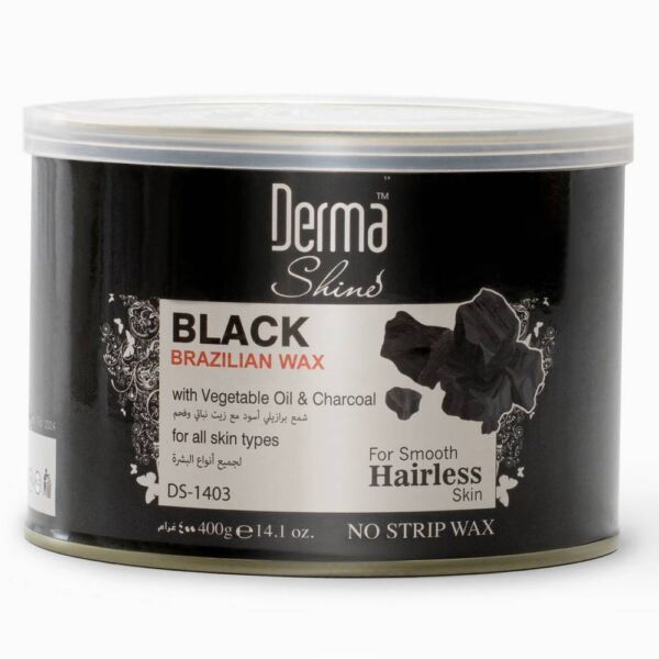 Derma Shine Black Brazilian Wax (400gm)