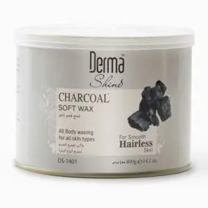Derma Shine Charcoal Soft Wax (400gm)