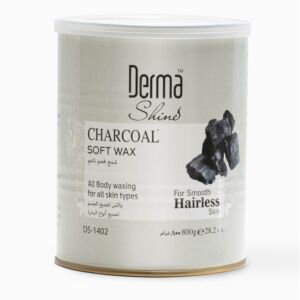 Derma Shine Charcoal Soft Wax (800gm)