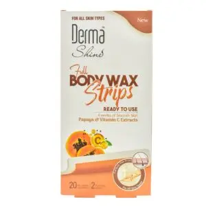 Derma Shine Full Body Wax Strips (20 Pcs)