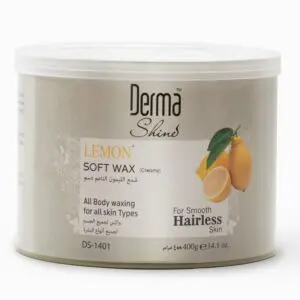 Derma Shine Lemon Soft Wax (400gm)
