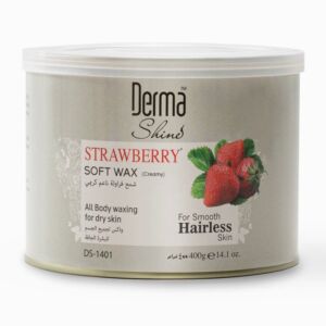 Derma Shine Strawberry Soft Wax (400gm)