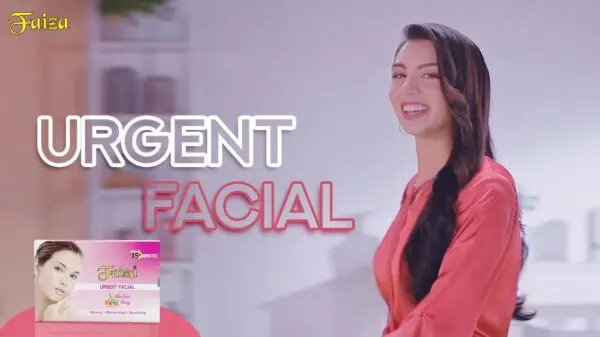 Faiza Glowing Urgent Facial Sachet