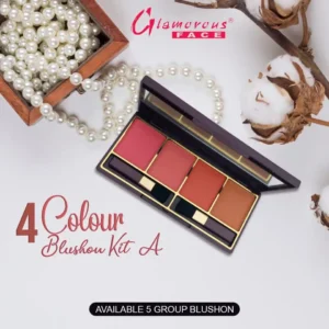 Glamorous Face 4 Color Blushon Kit