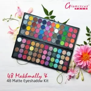 Glamorous Face 48+48 Makhmaly & Matte Touch Eyeshadow Palette