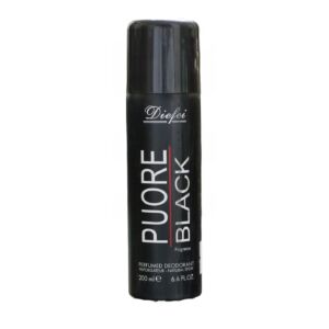 Puore Black Perfume Body Spray (200ml)