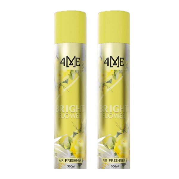 4ME Bright Flower Air Freshener (300ml) Combo Pack