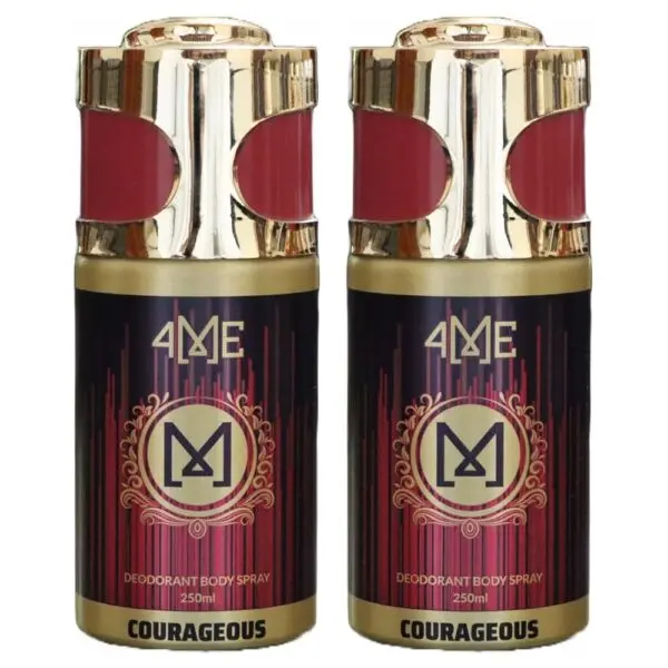 4ME Courageous Body Spray (250ml) Combo Pack