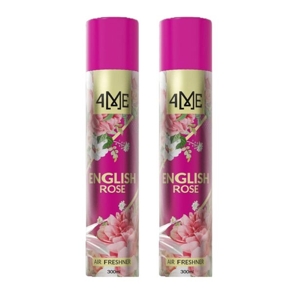 4ME English Rose Air Freshener (300ml) Combo Pack