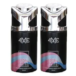 4ME Graphite Body Spray (250ml) Combo Pack