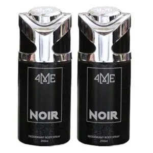 4ME Noir Perfume Body Spray (250ml) Combo Pack