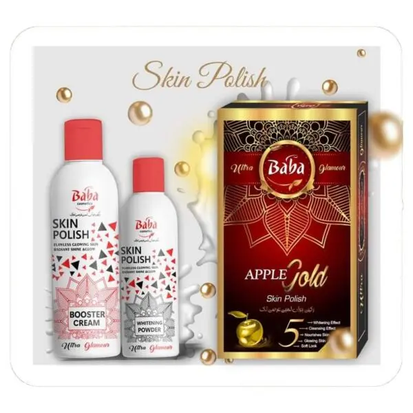 Baba Apple Whitening Skin Polish Pack