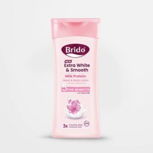 Brido Extra White & Smooth Hand & Body Lotion (Medium)
