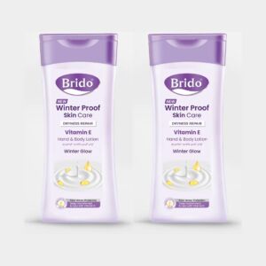 Brido Winter Proof Vitamin E Hand & Body Lotion (Large) Combo Pack