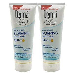 Derma Shine Foaming Face Wash (200gm) Combo Pack