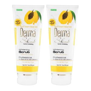 Derma Shine Whitening Scrub Apricot (200gm) Combo Pack
