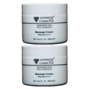 Johnson White Cosmetics Massage Cream (500ml) Combo Pack