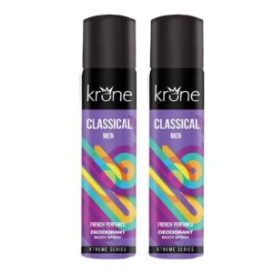 Krone Classical Men Body Spray (Small) Combo Pack
