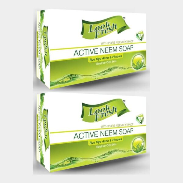 Look Fresh Active Neem Soap (100gm) Combo Pack