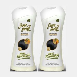 Seven Herbal Anti-Dandruff Shampoo With Conditioner (Combo Pack)