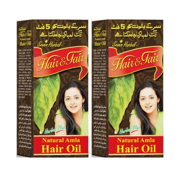 Seven Herbal Hair & Fair Amla Hair Oil (300ml) Combo Pack