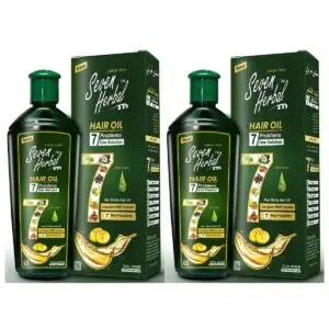 Seven Herbal Hair Oil 7in1 (Large) Combo Pack