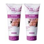 She White Whitening Hand & Foot Scrub (200gm) Combo Pack