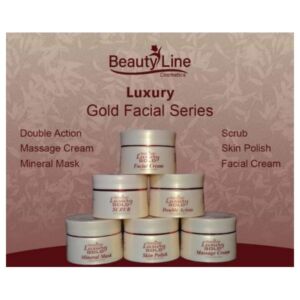 Beauty Line Luxury Gold Facial Series Pack of 6