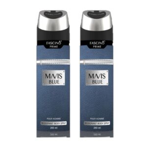 Fascino Mavis Blue Body Spray (200ml) Combo Pack