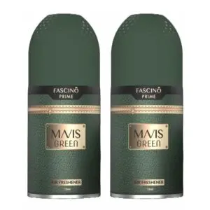 Fascino Prime Mavis Green Air Freshener (250ml) Combo Pack