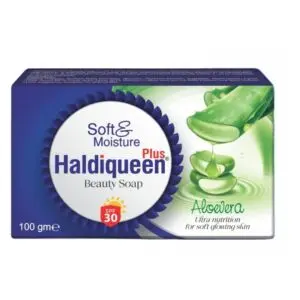 Haldi Queen Plus Beauty Soap (100gm)