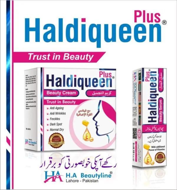 Haldiqueen Plus Beauty Cream (30gm) With Serum