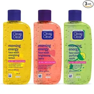 Clean & Clear Morning Energy Face Wash (100ml Each) Pack of 3