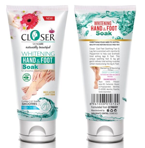 Closer Whitening Hand & Foot Soak (200ml)