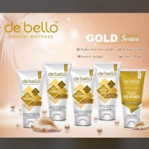Debello 24K Whitening Gold Facial Kit (150ml) Pack of 5