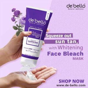 Debello Whitening Face Bleach Mask (150ml)