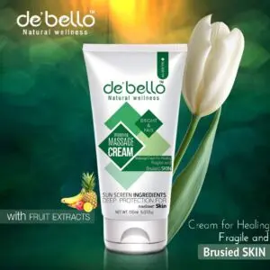 Debello Whitening Facial Massage Cream (150ml)