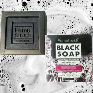 Feme Fresh Black Soap (100gm)