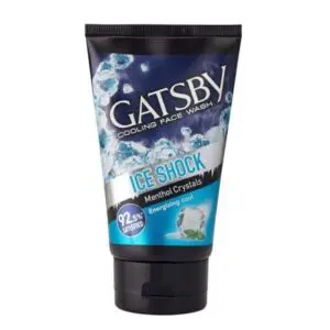 Gatsby Ice Shock Menthol Crystals Cooling Face Wash (100gm)