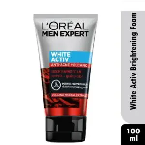 Loreal Men Expert White Activ Anti Acne Foam (100gm)