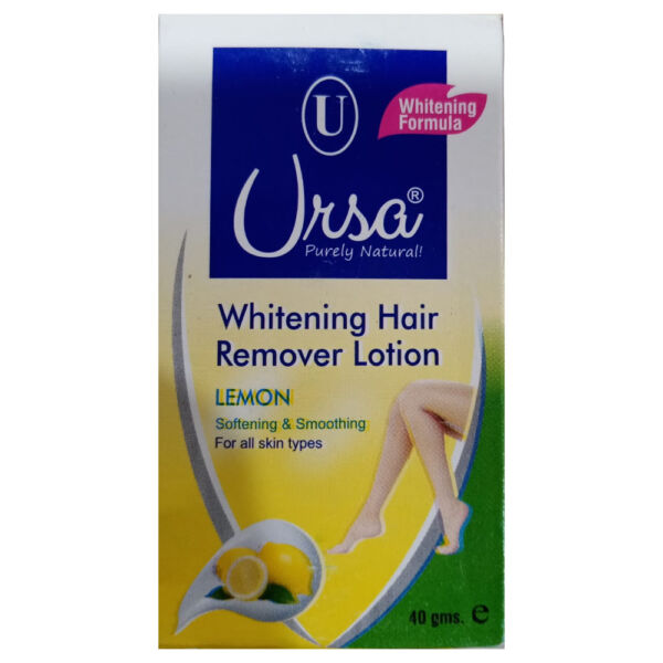 Ursa Whitening Hair Remover Lotion Lemon (40gm)