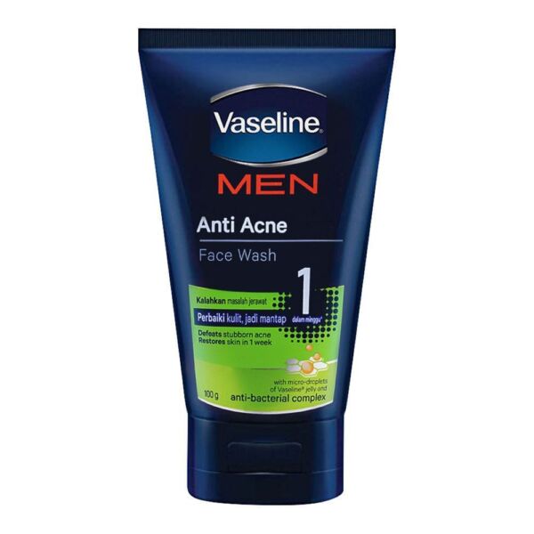 Vaseline Men Anti Acne Face Wash (100ml)