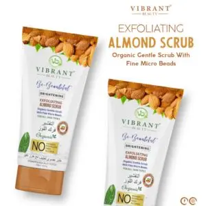 Vibrant Exfoliating Almond Scrub (150ml) Combo Pack